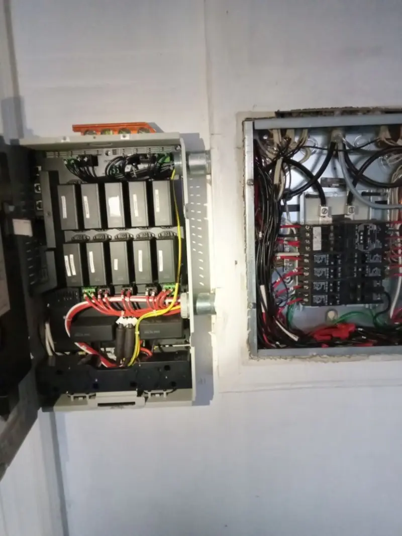 Electrical panel upgrade completed for Carbon Monoxide Detector Installation in Houghton